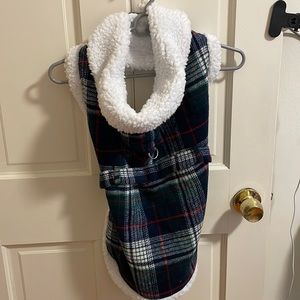 Plaid Dog Coat